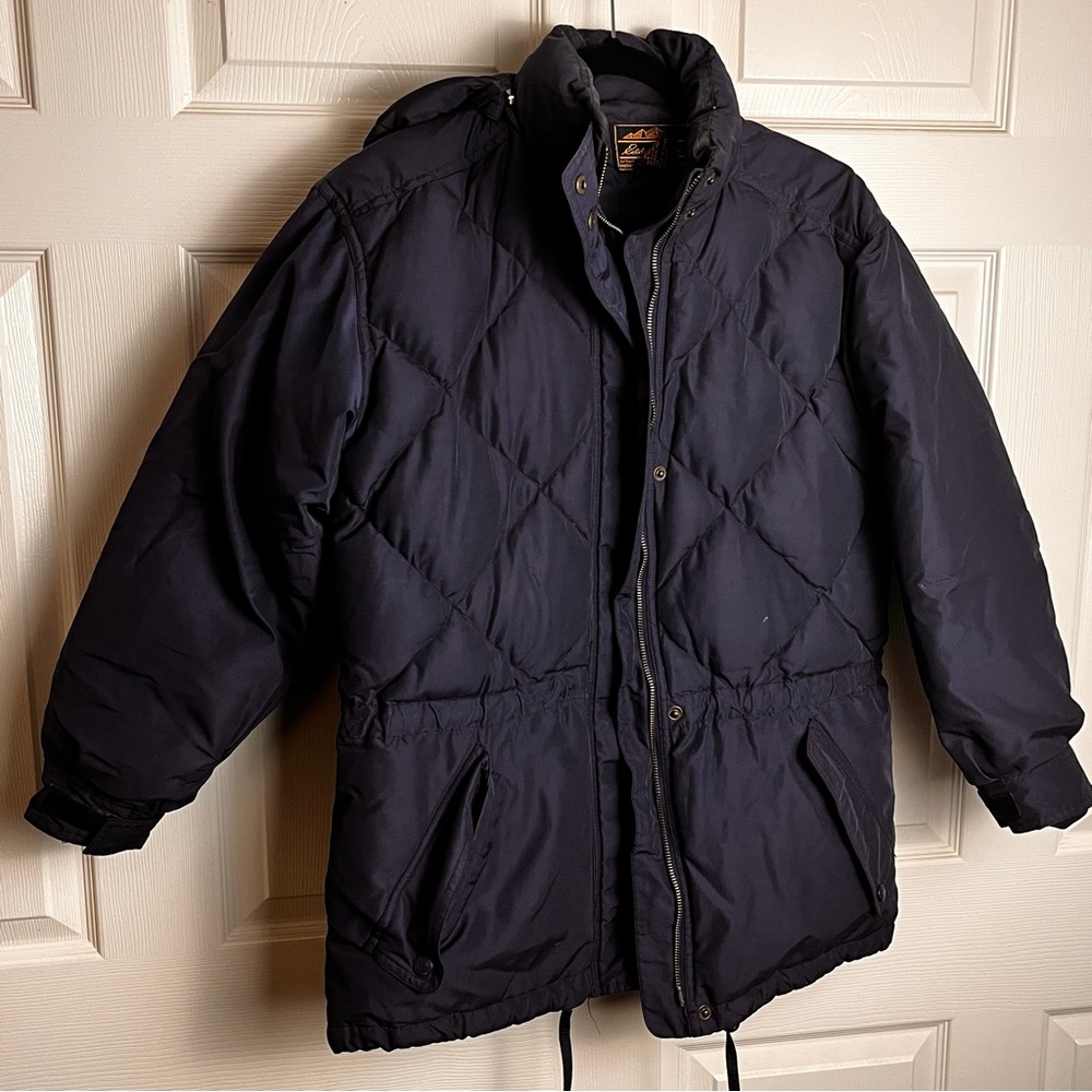 Vintage Eddie Bauer white ridge winter jacket,
